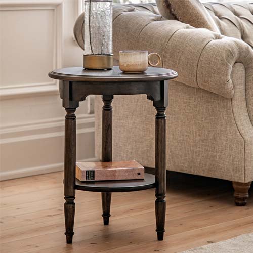 Camford Contemporary Round Side Table